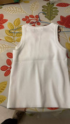 Miu Miu Women's Ribbed Jersey Tank Top