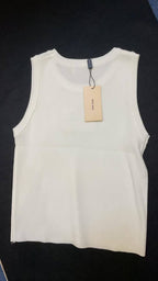 Miu Miu Women's Ribbed Jersey Tank Top