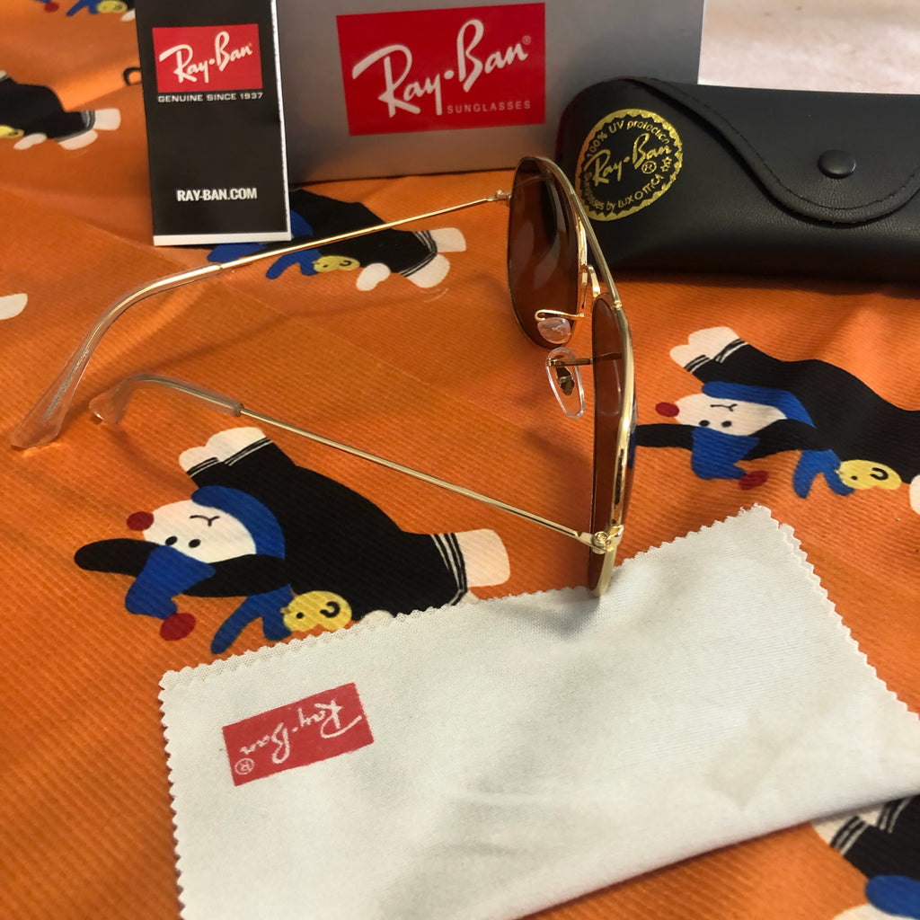 Ray-Ban RB3025 Aviator Polarized Sunglasses, 58mm