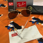 Ray-Ban RB3025 Aviator Polarized Sunglasses, 58mm