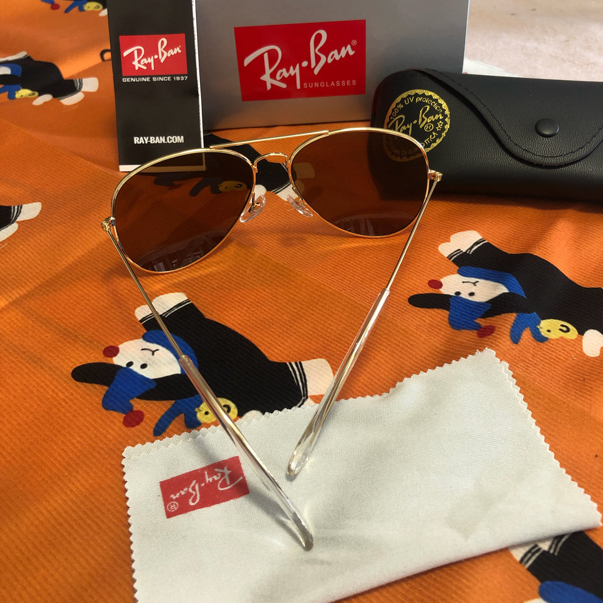Ray-Ban RB3025 Aviator Polarized Sunglasses, 58mm