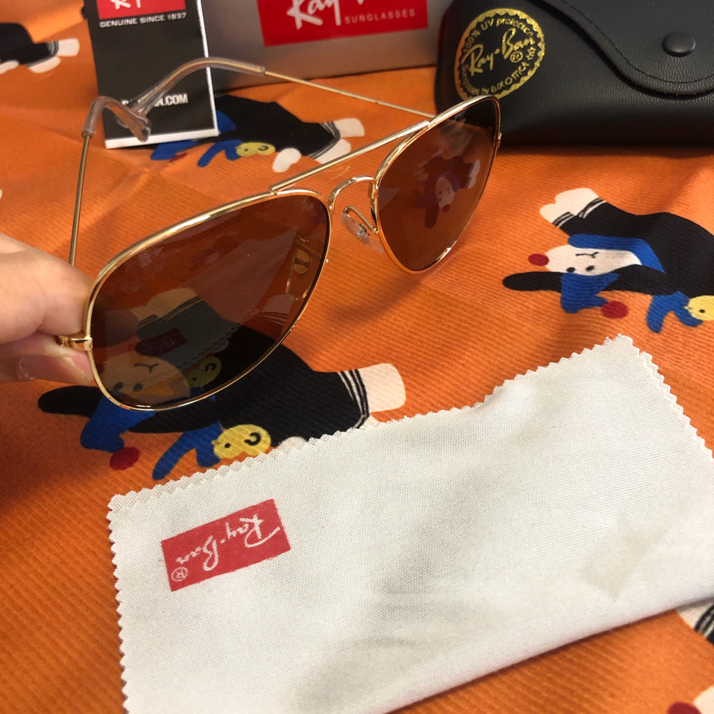 Ray-Ban RB3025 Aviator Polarized Sunglasses, 58mm