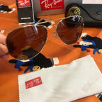 Ray-Ban RB3025 Aviator Polarized Sunglasses, 58mm