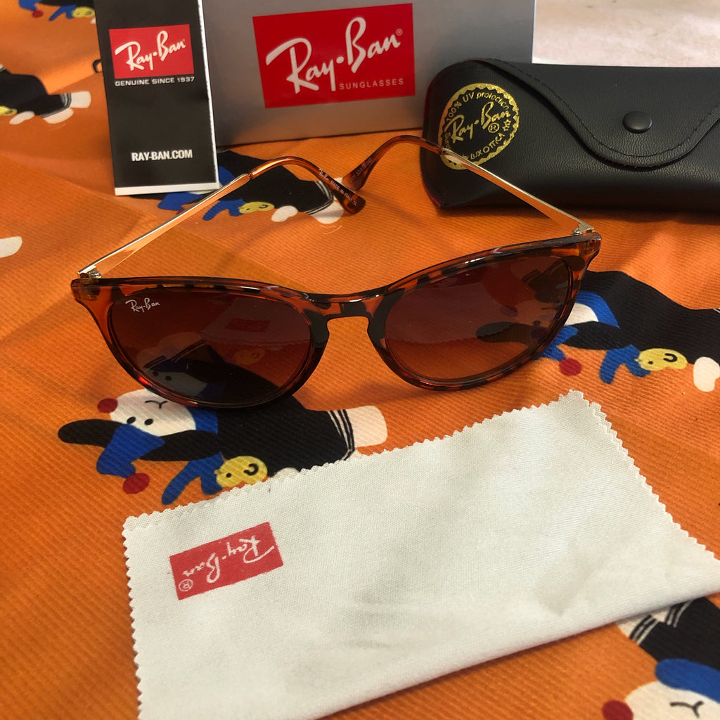 Ray-Ban Erika RB4171 710/T5 Gradient Sunglasses, 54mm