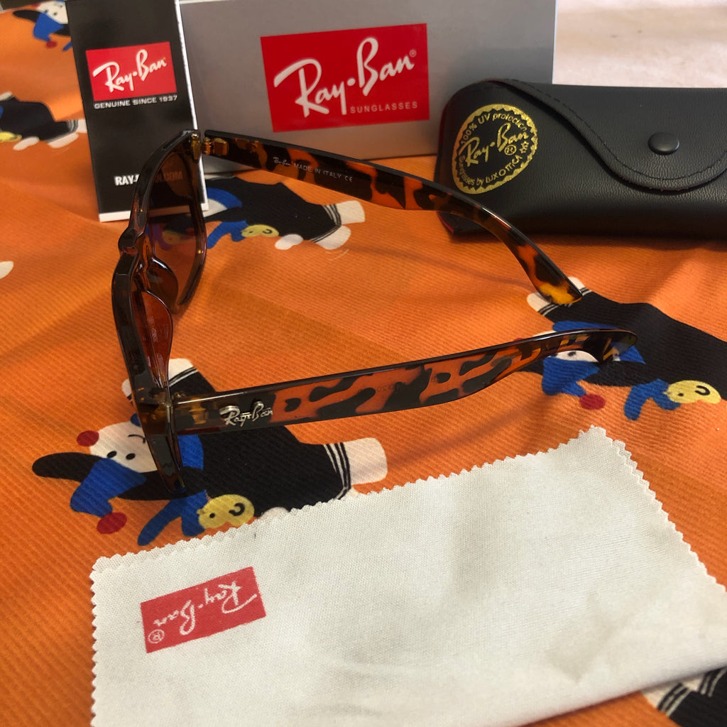 Ray-Ban RB2140 Wayfarer Tortoise Sunglasses, 50mm