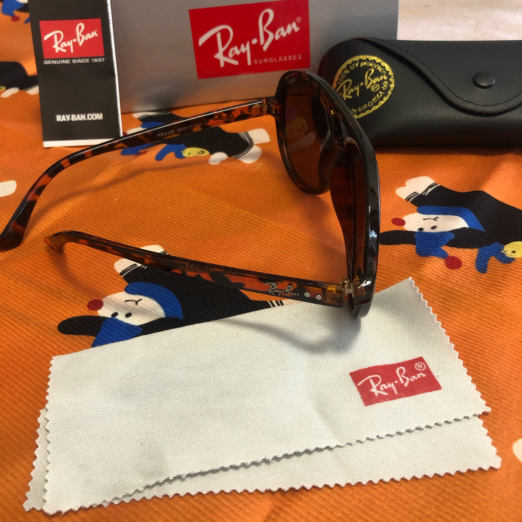 Ray-Ban Cats 5000 RB4125 Havana Gradient Sunglasses, 59mm