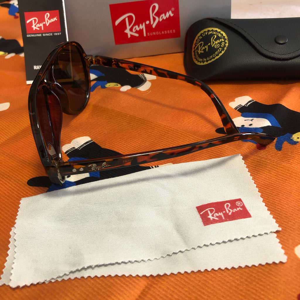 Ray-Ban Cats 5000 RB4125 Havana Gradient Sunglasses, 59mm