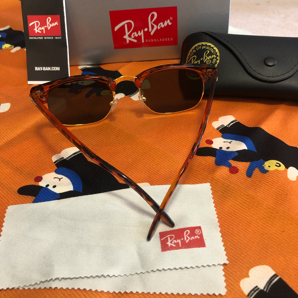 Ray-Ban RB3016 Clubmaster Sunglasses, 52mm