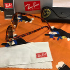 Ray-Ban RB3016 Clubmaster Sunglasses, 52mm
