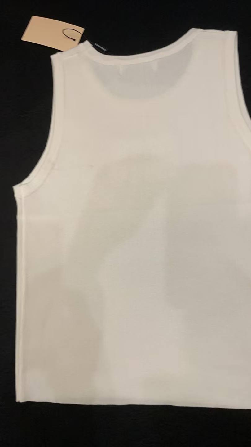 Miu Miu Women's Ribbed Jersey Tank Top