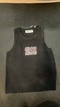 ITALY Women Ribbed jersey top Miu Miu tank tops